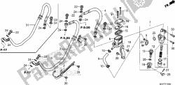 REAR BRAKE MASTER CYLINDER