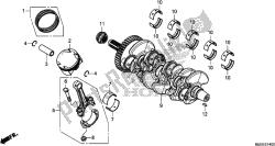 vilebrequin / piston