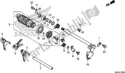 tambour de changement de vitesse