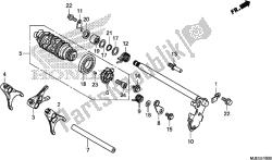 tambour de changement de vitesse