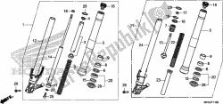 fourche avant