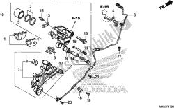 REAR BRAKE CALIPER