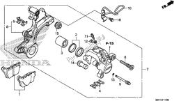 REAR BRAKE CALIPER