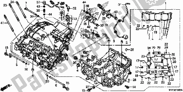 Wszystkie części do Korbowód Honda CBR 1000S1 2017