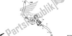 soupape de commande d'injection d'air