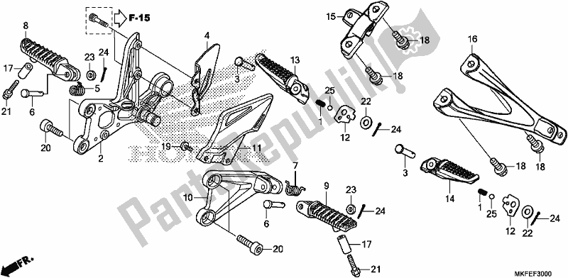 Todas las partes para Paso de Honda CBR 1000S1 2019