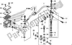 REAR BRAKE MASTER CYLINDER