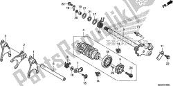 tambour de changement de vitesse