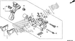 REAR BRAKE CALIPER