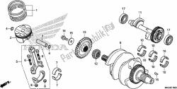 vilebrequin / piston