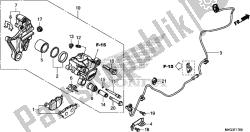 REAR BRAKE CALIPER