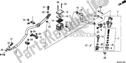 REAR BRAKE MASTER CYLINDER