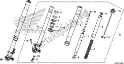 tenedor frontal