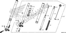 tenedor frontal