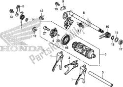 tambour de changement de vitesse