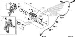 REAR BRAKE CALIPER