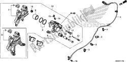 REAR BRAKE CALIPER