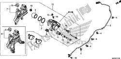 REAR BRAKE CALIPER