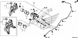 REAR BRAKE CALIPER