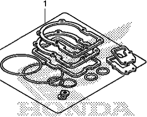 All parts for the Gasket Kit A of the Honda CRF 1100D2 L/D4 /D4 Africa Twin 2020