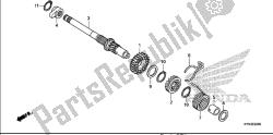 KICK STARTER SPINDLE