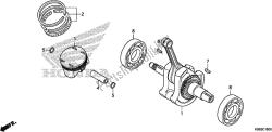 vilebrequin / piston