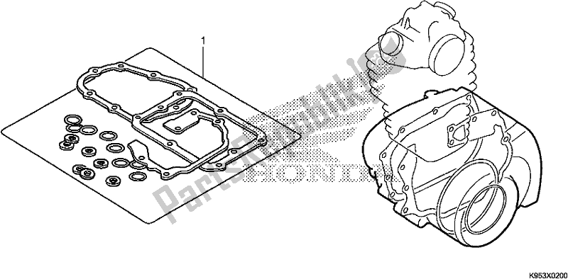 Toutes les pièces pour le Kit De Joint B du Honda CRF 250R 2020