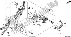 REAR BRAKE CALIPER