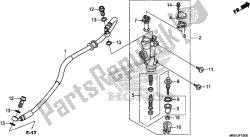 REAR BRAKE MASTER CYLINDER