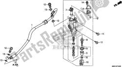 REAR BRAKE MASTER CYLINDER