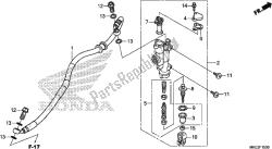 REAR BRAKE MASTER CYLINDER