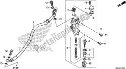 REAR BRAKE MASTER CYLINDER