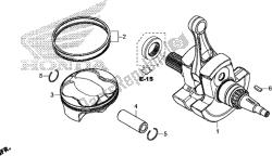 vilebrequin / piston