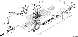 REAR BRAKE MASTER CYLINDER