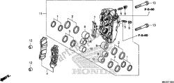 LEFT FRONT BRAKE CALIPER