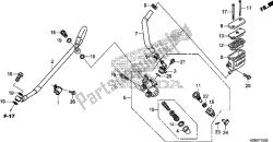 REAR BRAKE MASTER CYLINDER