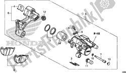 REAR BRAKE CALIPER