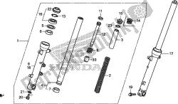 tenedor frontal