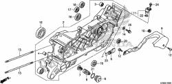 Left crankcase