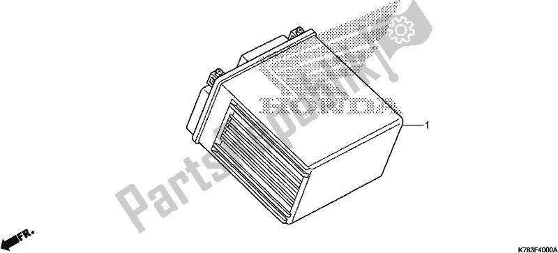 All parts for the Battery of the Honda SH 150D 2017