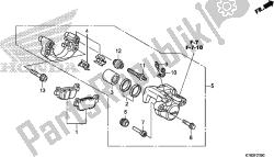 REAR BRAKE CALIPER