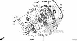 a.c. generator deksel