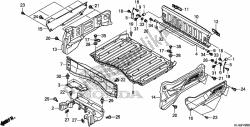 Bed Plate/rear Gate