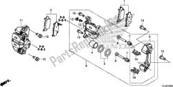 REAR BRAKE CALIPER