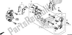 REAR BRAKE CALIPER