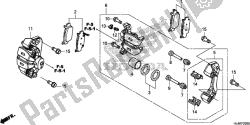 REAR BRAKE CALIPER