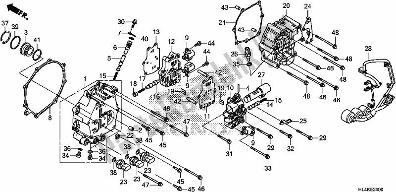 All parts for the Solenoid Valve of the Honda SXS 1000M5P Pioneer 1000 5 Seat 2019