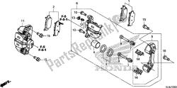 REAR BRAKE CALIPER