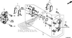 REAR BRAKE CALIPER