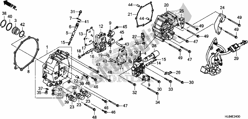 All parts for the Solenoid Valve of the Honda SXS 1000S2R 2020